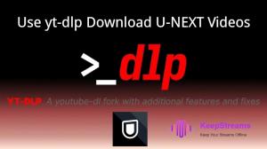 Come usare yt-dlp per scaricare video U-NEXT nel 2026?