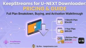 [2026] KeepStreams U-NEXT Downloader Price and How to Buy It